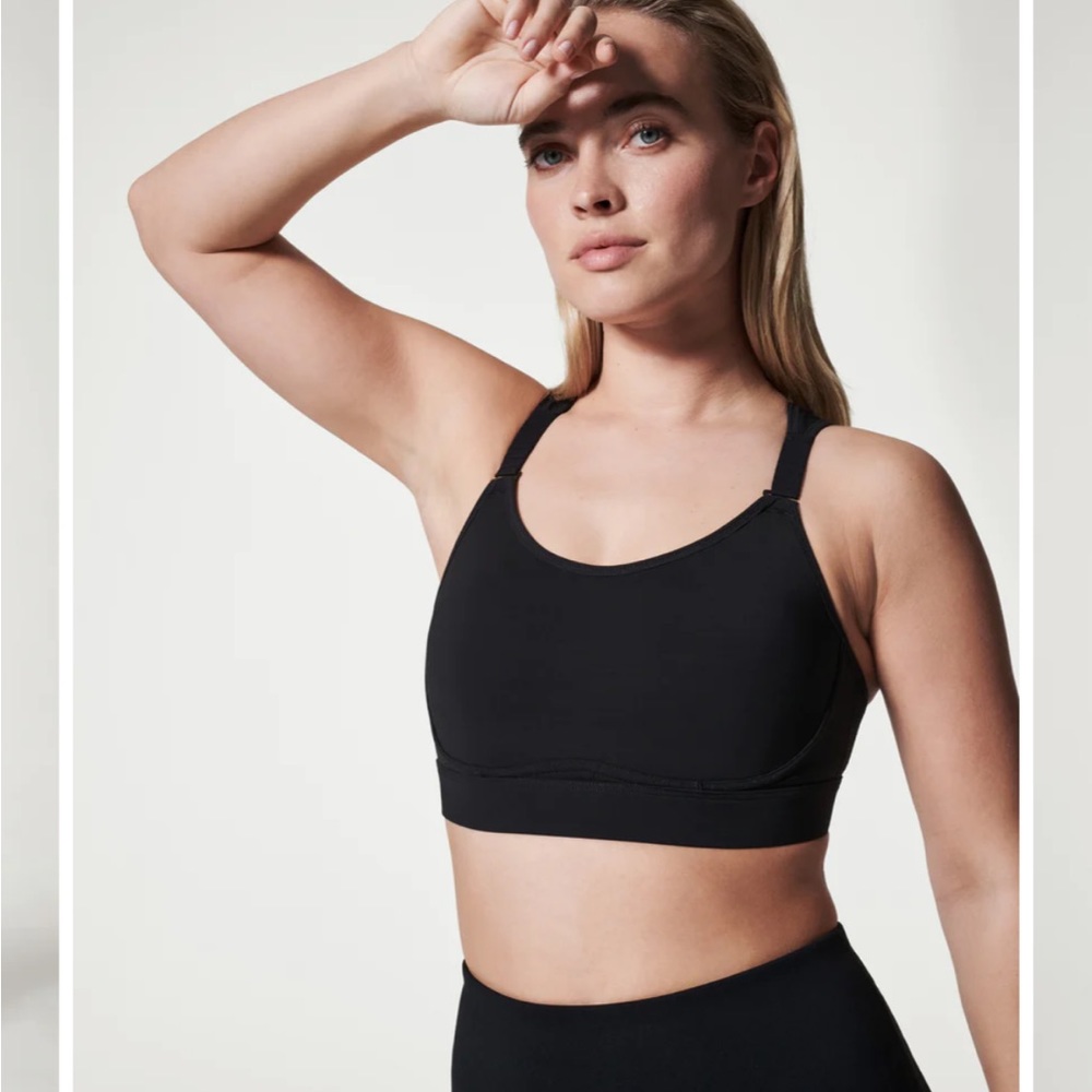 SPANX High Impact Sports Bra BLACK nwt